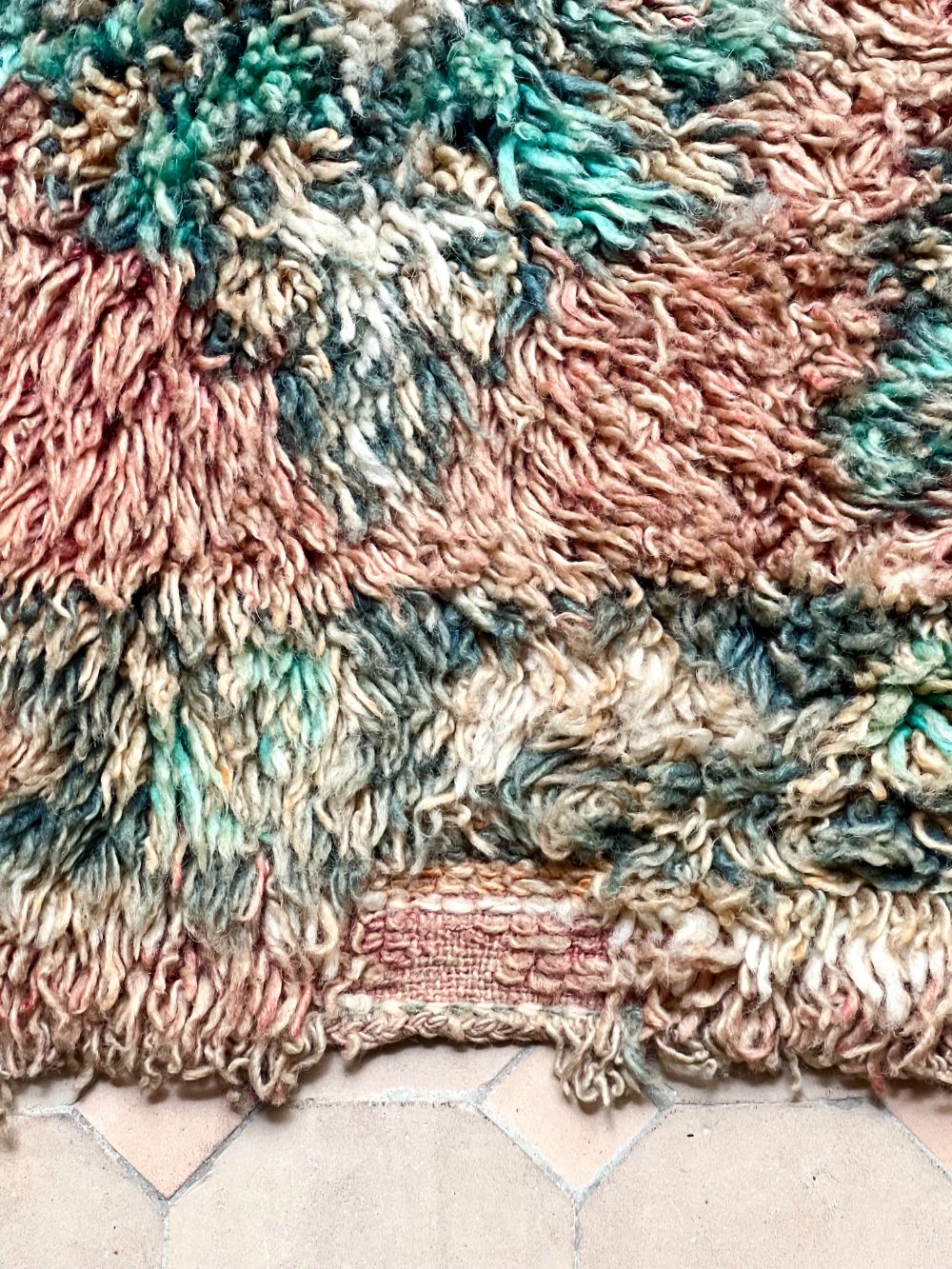 Moroccan Vintage Boujaad Rug 335x175cm