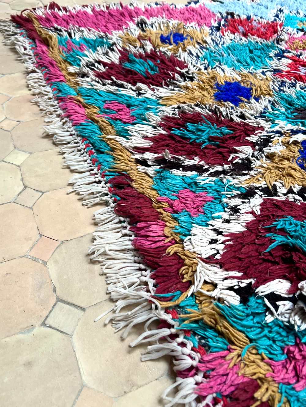 Moroccan Vintage Azilal Rug 230x130cm
