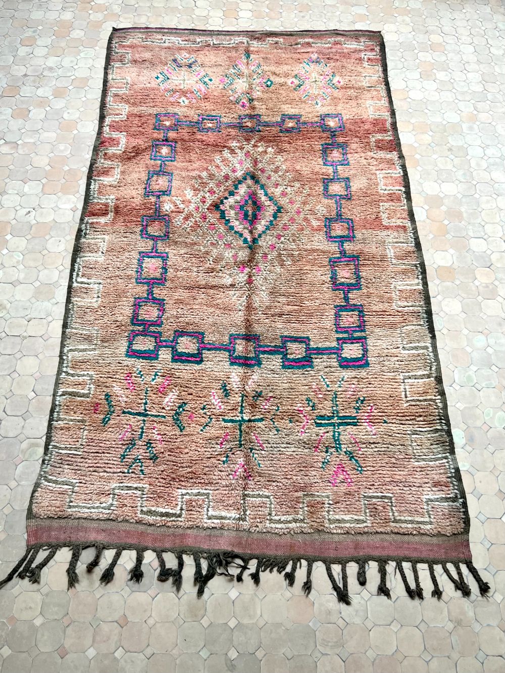 Moroccan Vintage Boujaad Rug 330x175cm