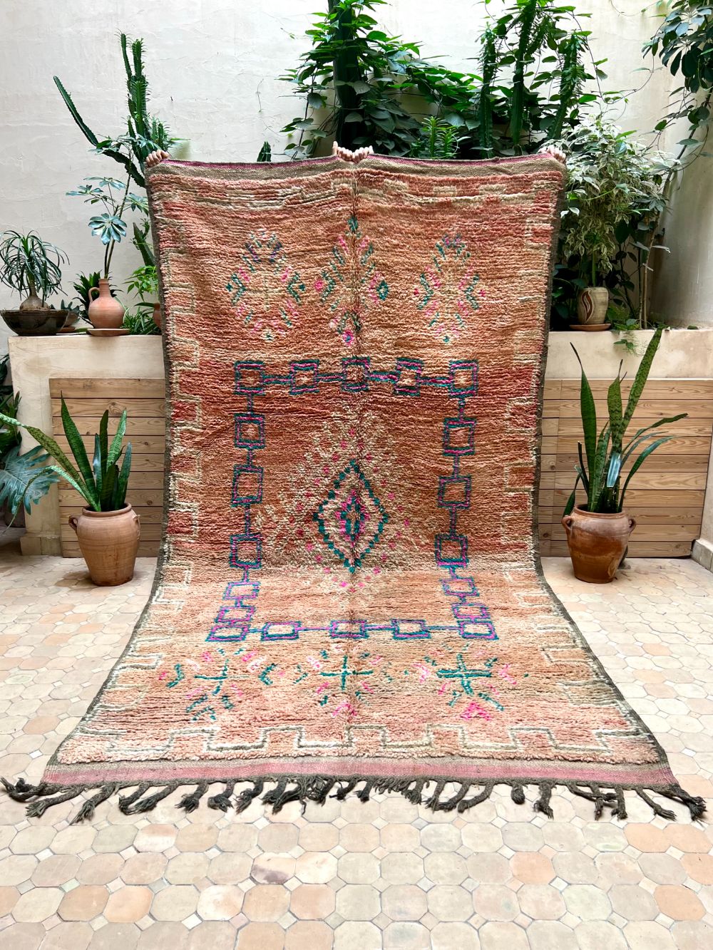 Moroccan Vintage Boujaad Rug 330x175cm