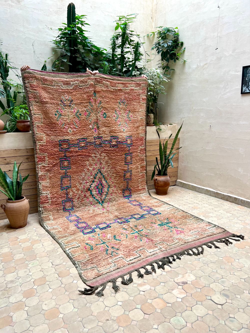 Moroccan Vintage Boujaad Rug 330x175cm