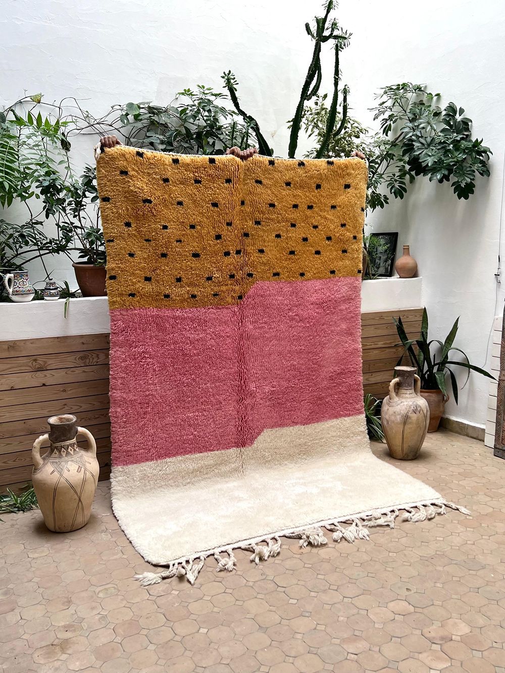 Moroccan Marshmallow Rug 260x165cm