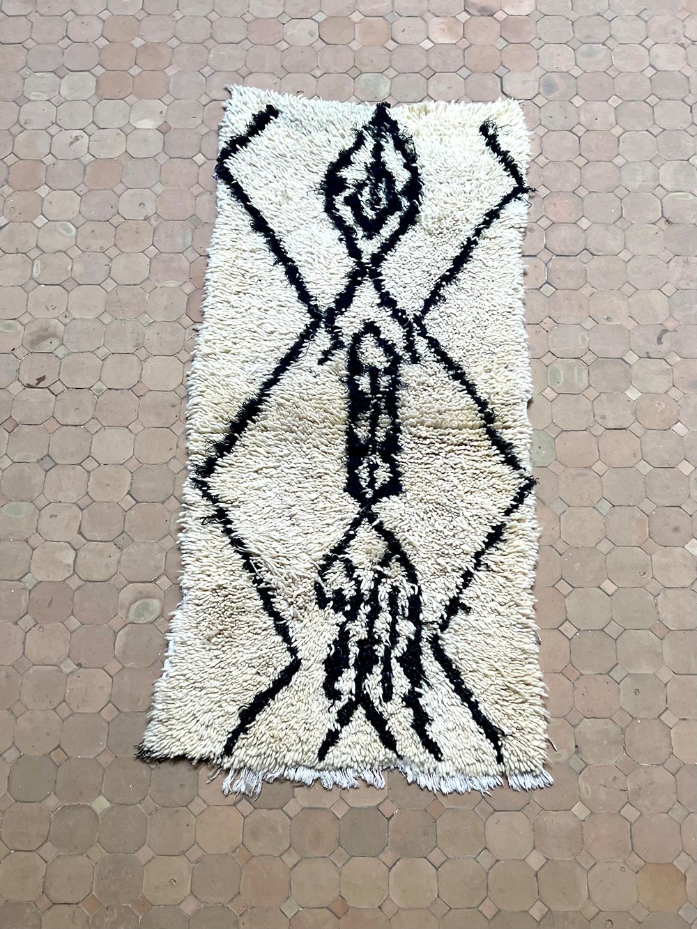 Moroccan Vintage Azilal Rug 170x80cm