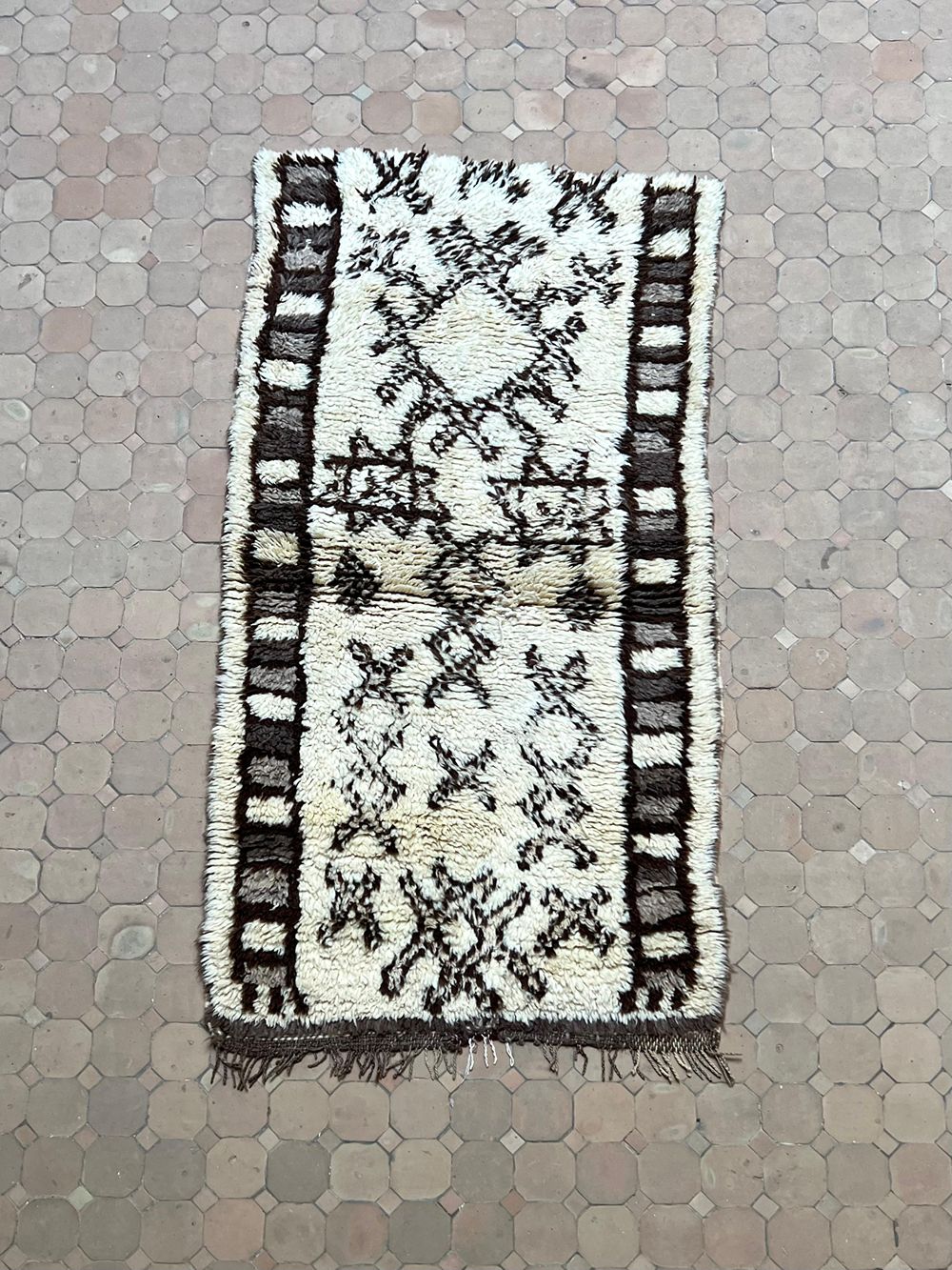 Moroccan Vintage Azilal Rug 170x90cm