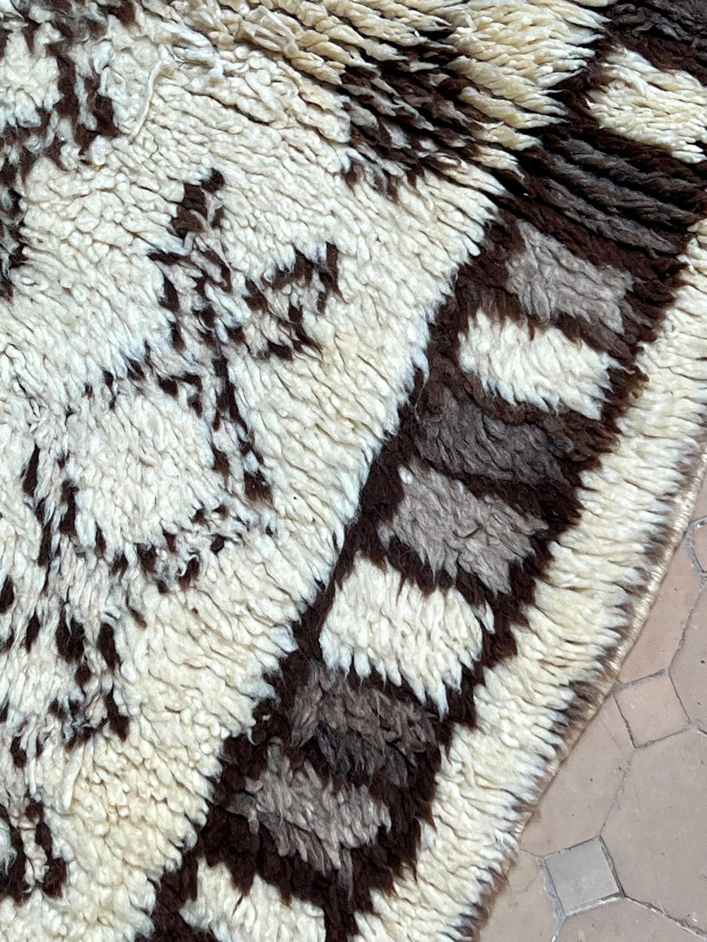 Moroccan Vintage Azilal Rug 170x90cm