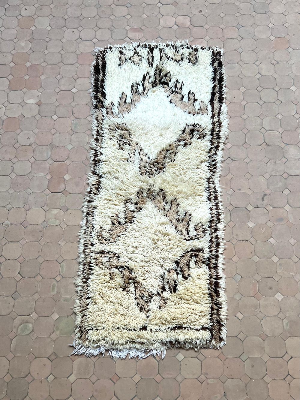 Moroccan Vintage Azilal Rug 180x90cm