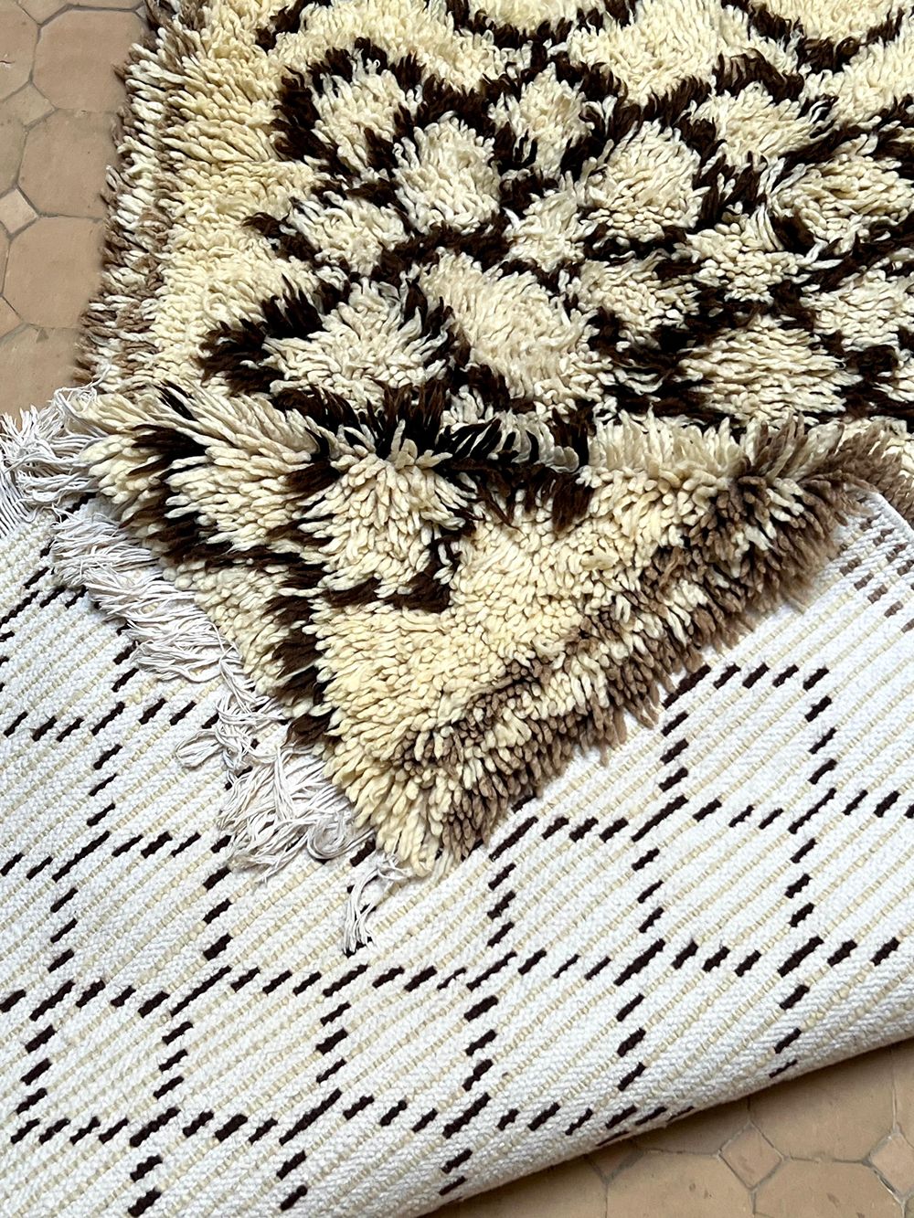 Moroccan Vintage Azilal Rug 185x85cm