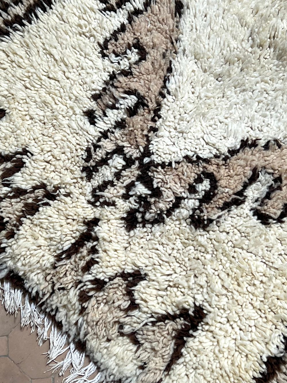 Moroccan Vintage Azilal Rug 190x80cm