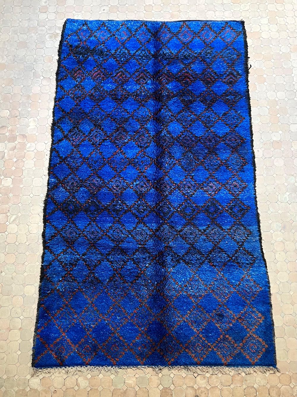 Marokkolainen vintage Beni M'Guild matto 370x200cm