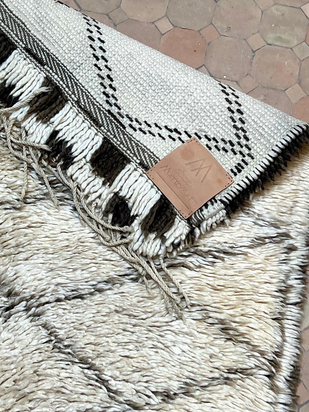 Marokkolainen vintage Beni Ouarain matto 275x180cm