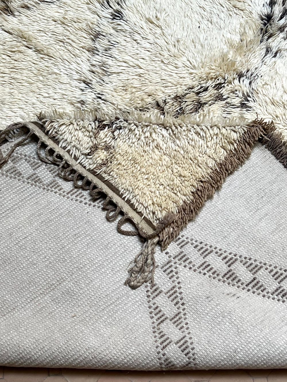 Marokkolainen vintage Beni Ouarain matto 315x200cm