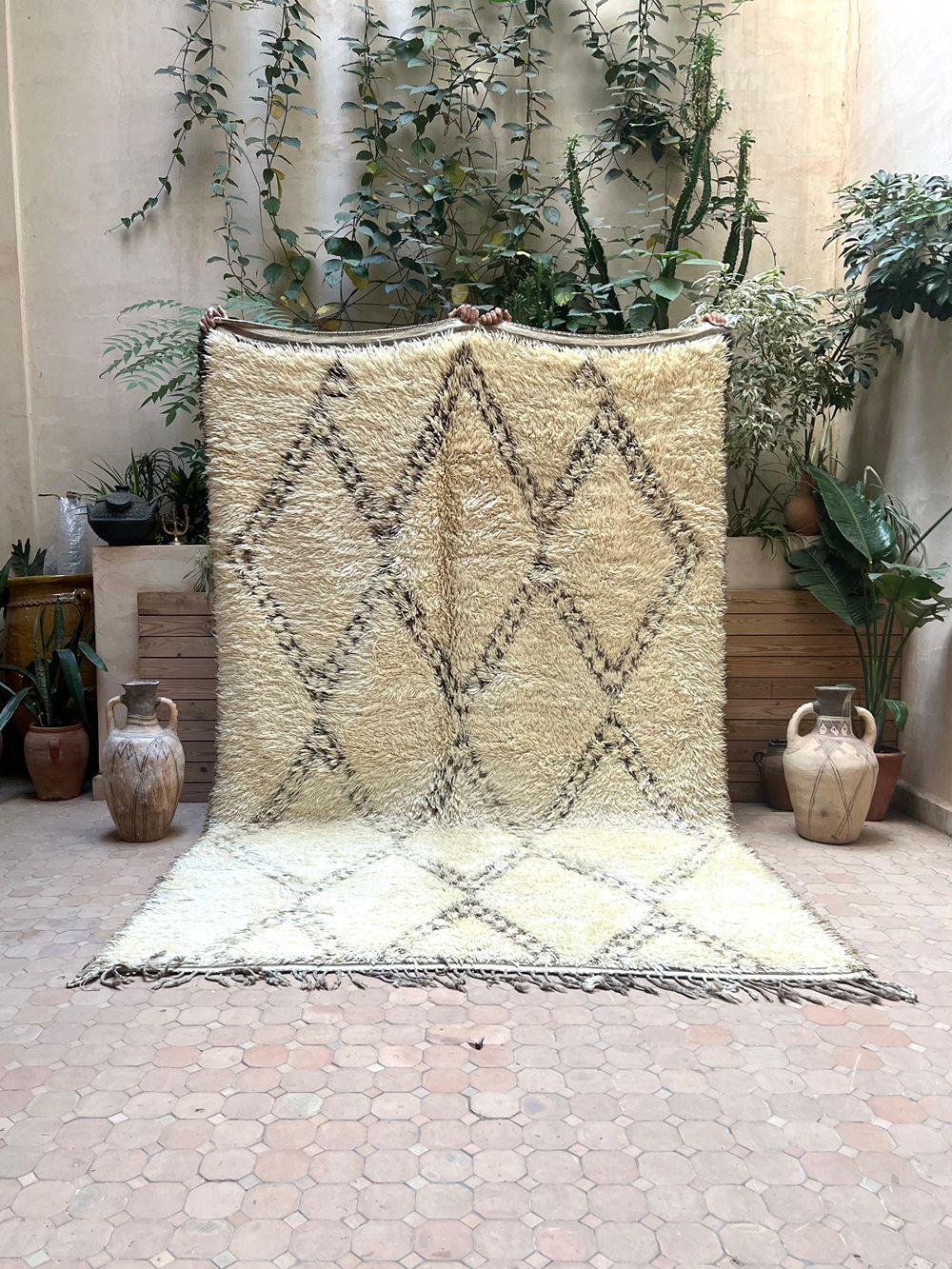 Marokkolainen vintage Beni Ouarain matto 315x200cm