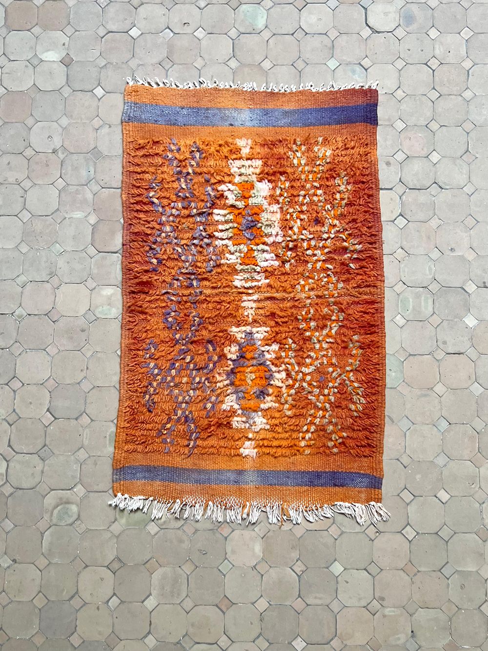 Marokkolainen vintage Boujaad matto 120x75cm