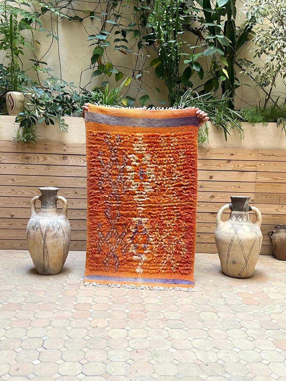 Marokkolainen vintage Boujaad matto 120x75cm
