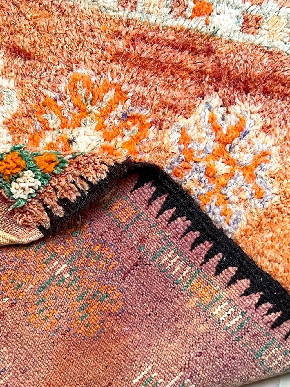 Moroccan Vintage Boujaad Rug 130x90cm