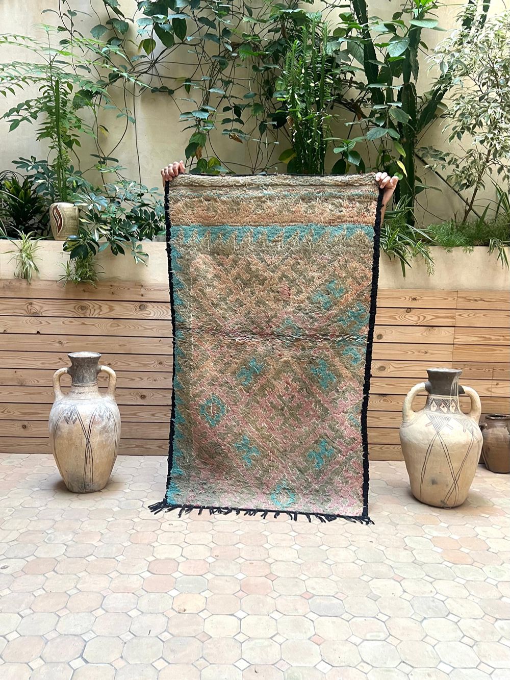 Moroccan Vintage Boujaad Rug 140x85cm