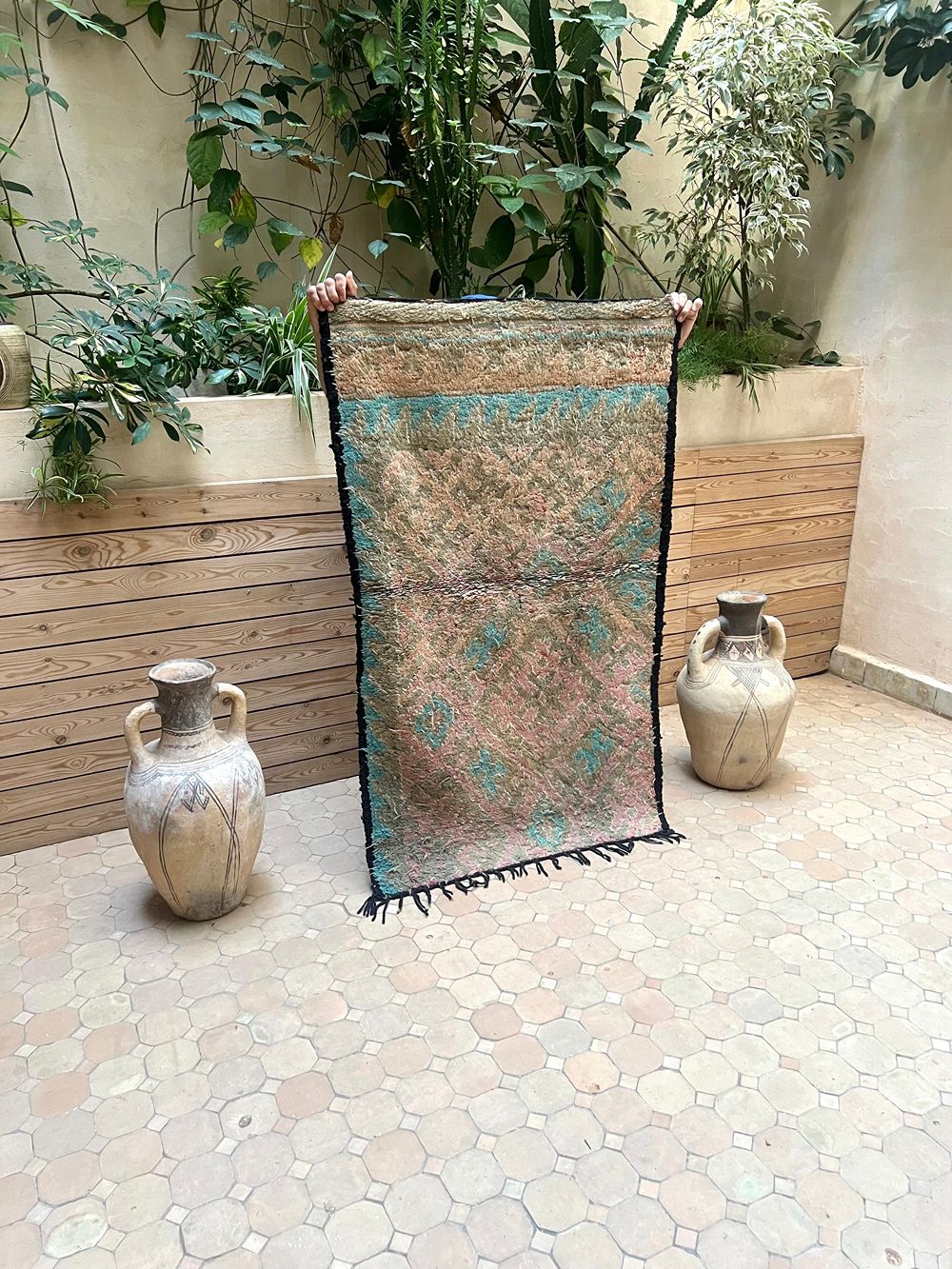 Moroccan Vintage Boujaad Rug 140x85cm
