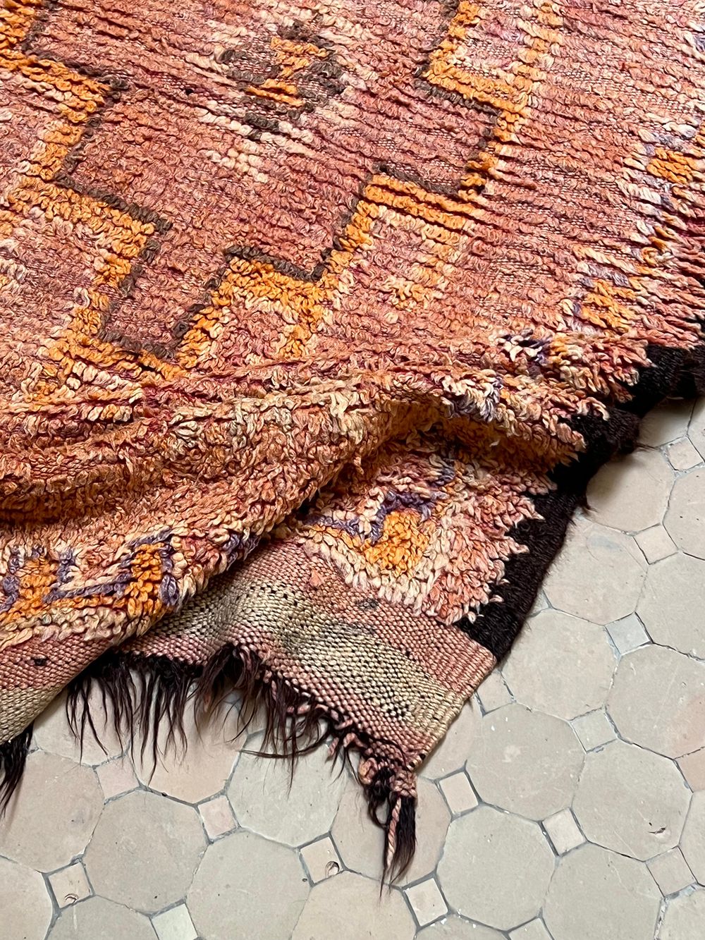 Marokkolainen vintage Boujaad matto 195x110cm