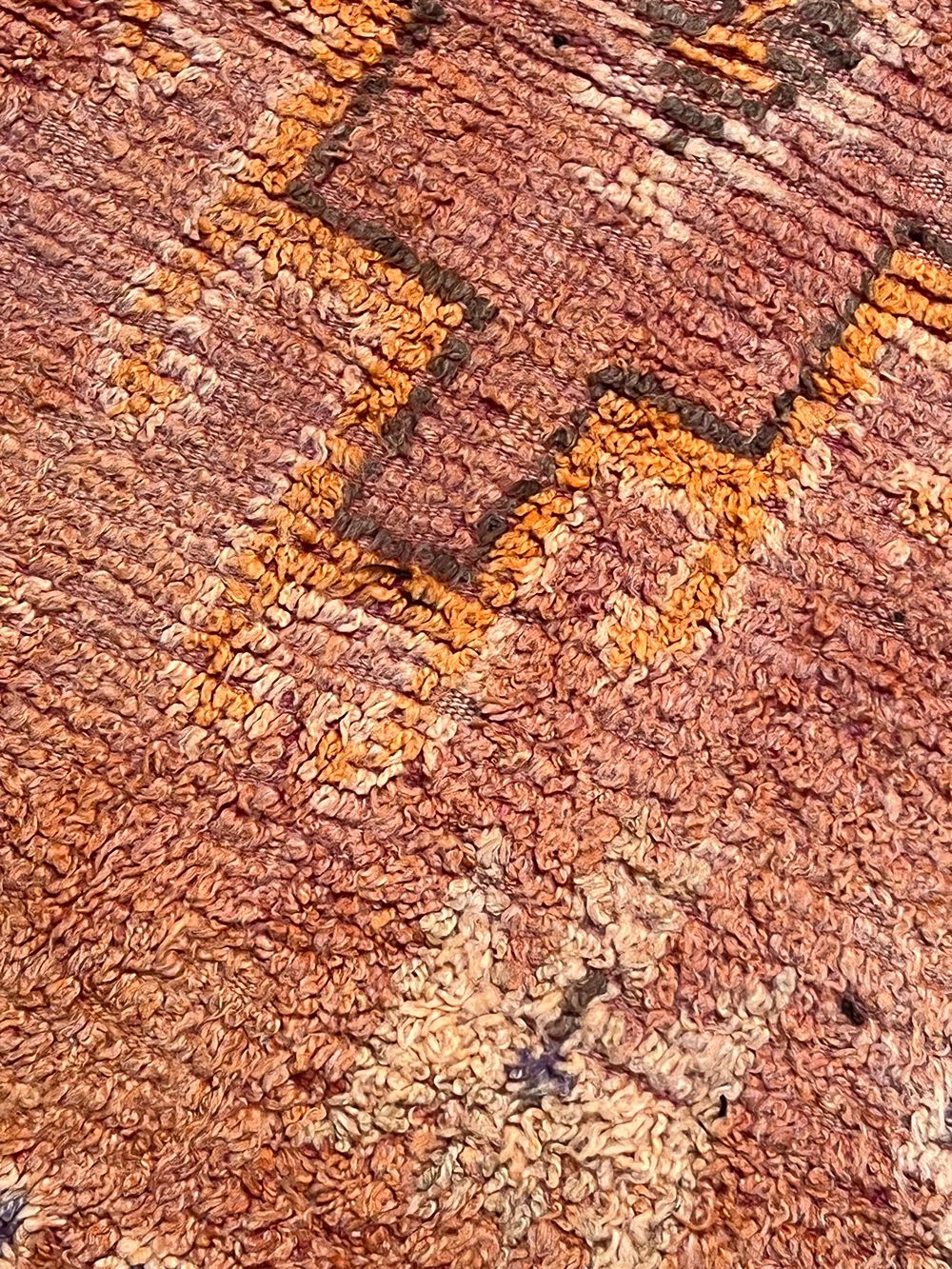 Marokkolainen vintage Boujaad matto 195x110cm