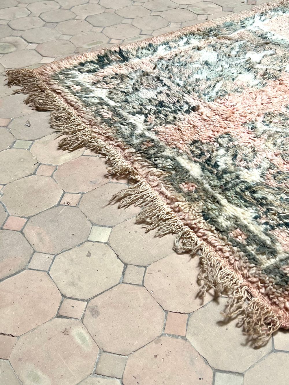 Moroccan Vintage Boujaad Runner Rug 290x90cm