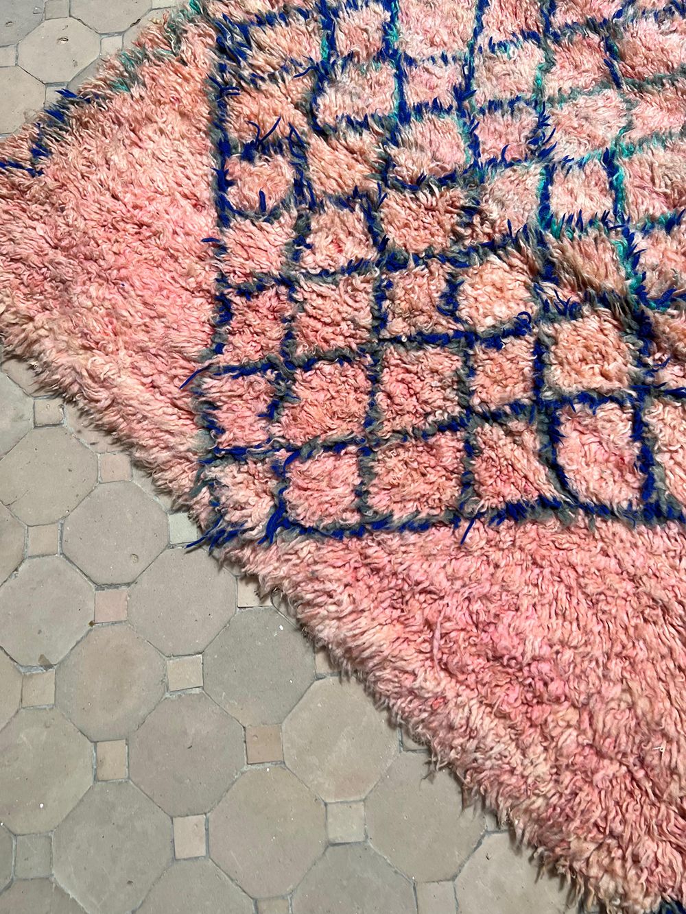 Marokkolainen vintage Boujaad matto 295x105cm
