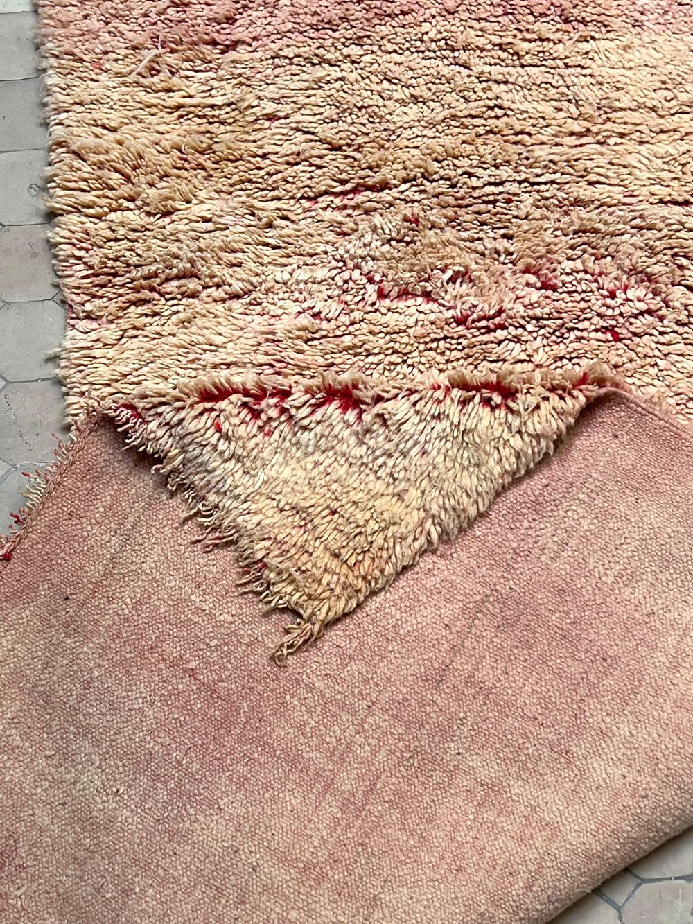 Marokkolainen vintage Boujaad matto 295x95cm