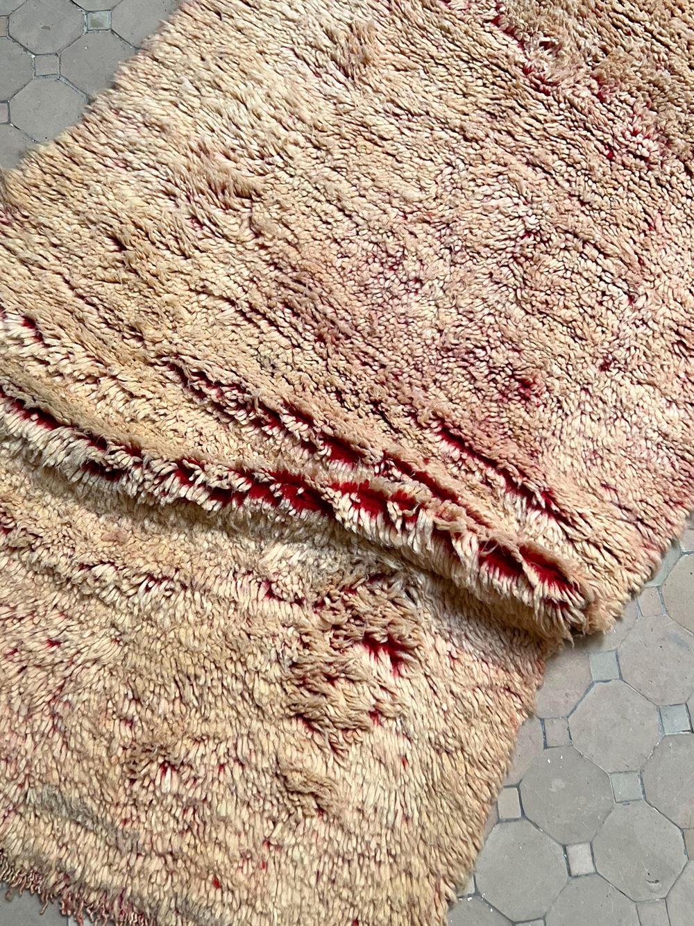 Marokkolainen vintage Boujaad matto 295x95cm