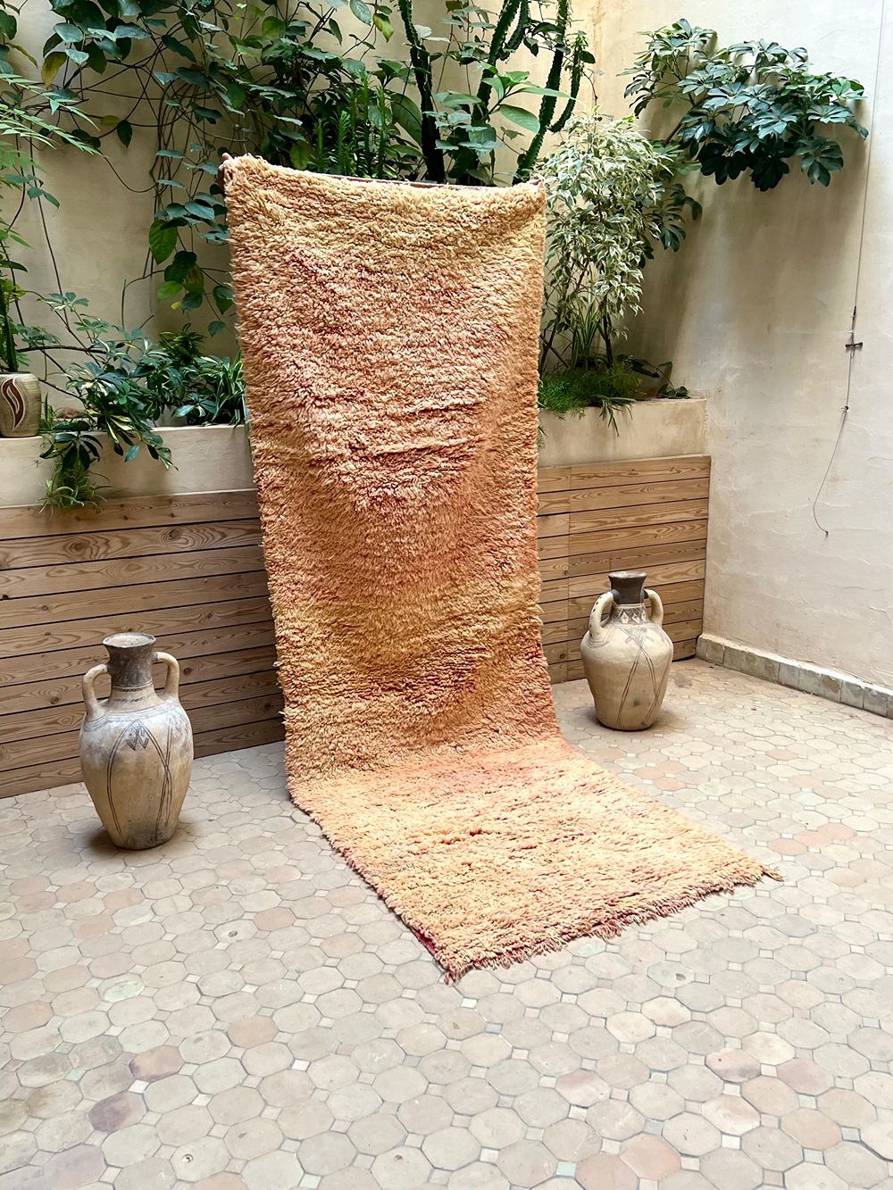 Marokkolainen vintage Boujaad matto 295x95cm