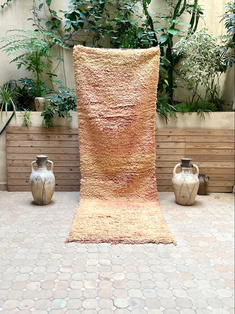 Marokkolainen vintage Boujaad matto 295x95cm