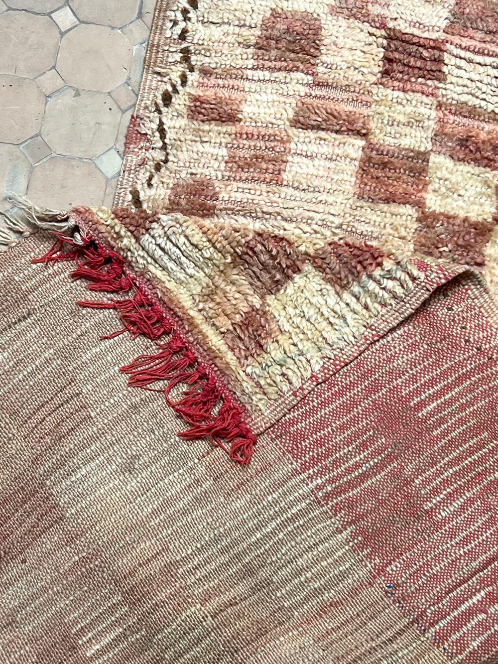 Marokkolainen vintage Boujaad matto 320x80cm