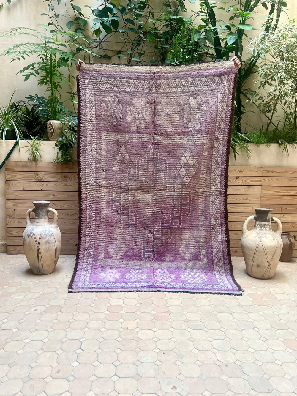 Moroccan Vintage Boujaad Rug 210x130cm