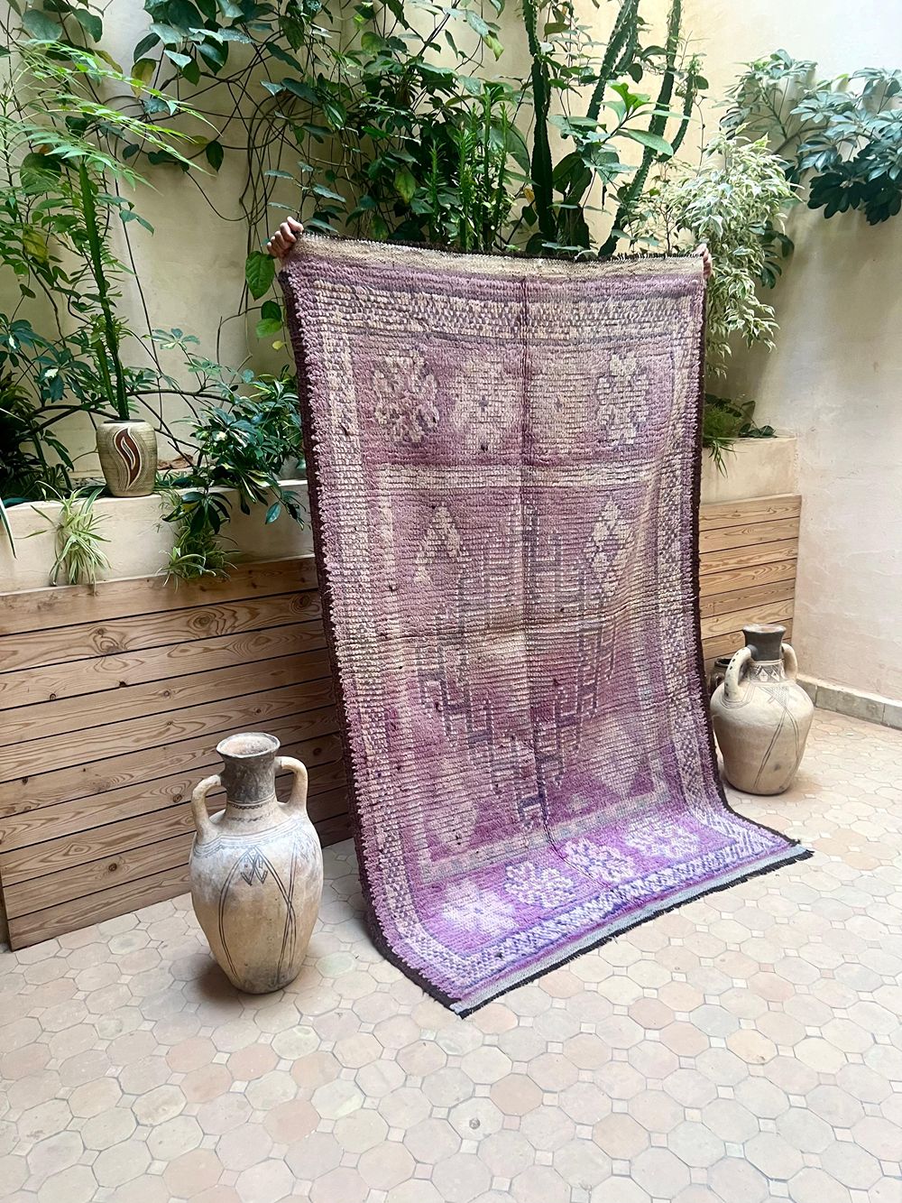 Moroccan Vintage Boujaad Rug 210x130cm