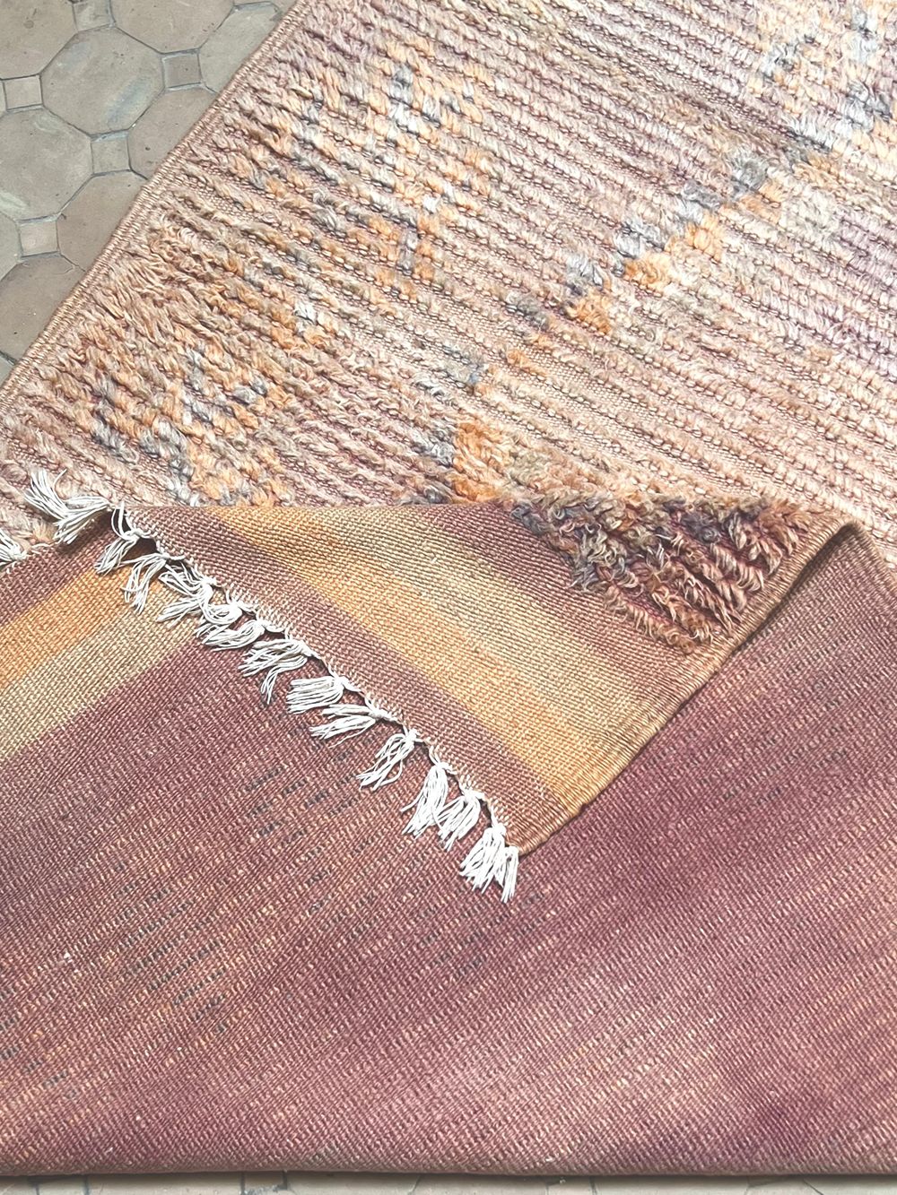 Moroccan Vintage Boujaad Rug 220x115cm