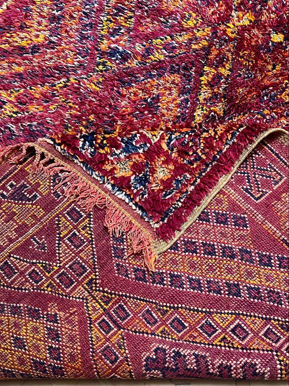 Marokkolainen vintage Zayane matto 300x205cm
