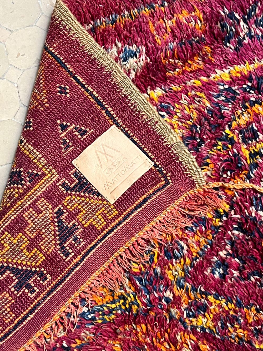 Marokkolainen vintage Zayane matto 300x205cm