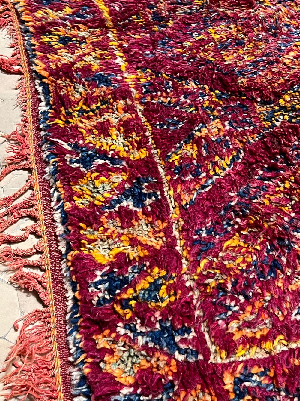 Marokkolainen vintage Zayane matto 300x205cm