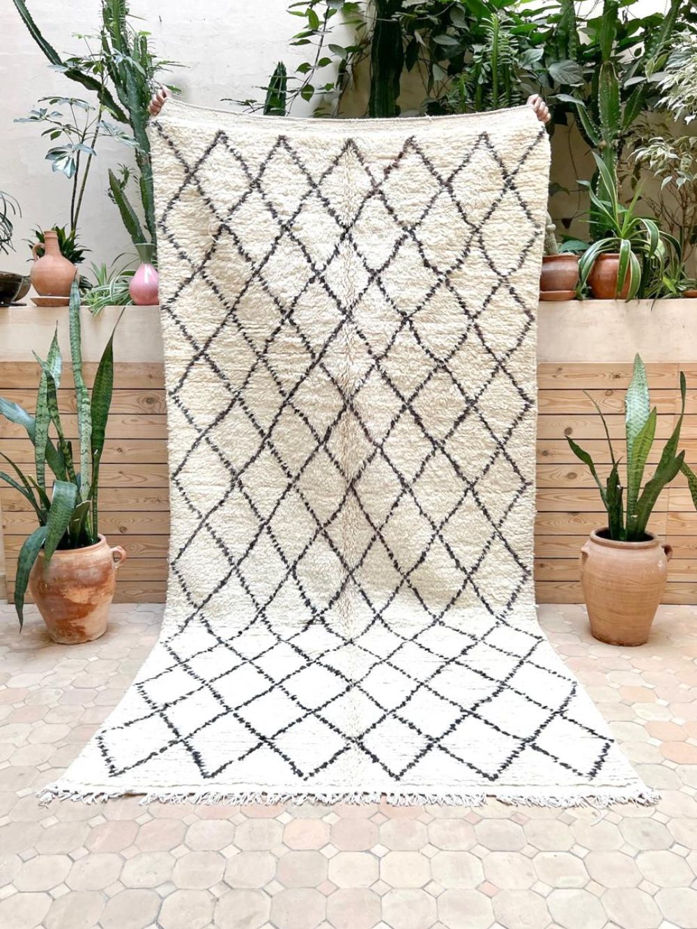 Moroccan Diamond Rug 260x130cm