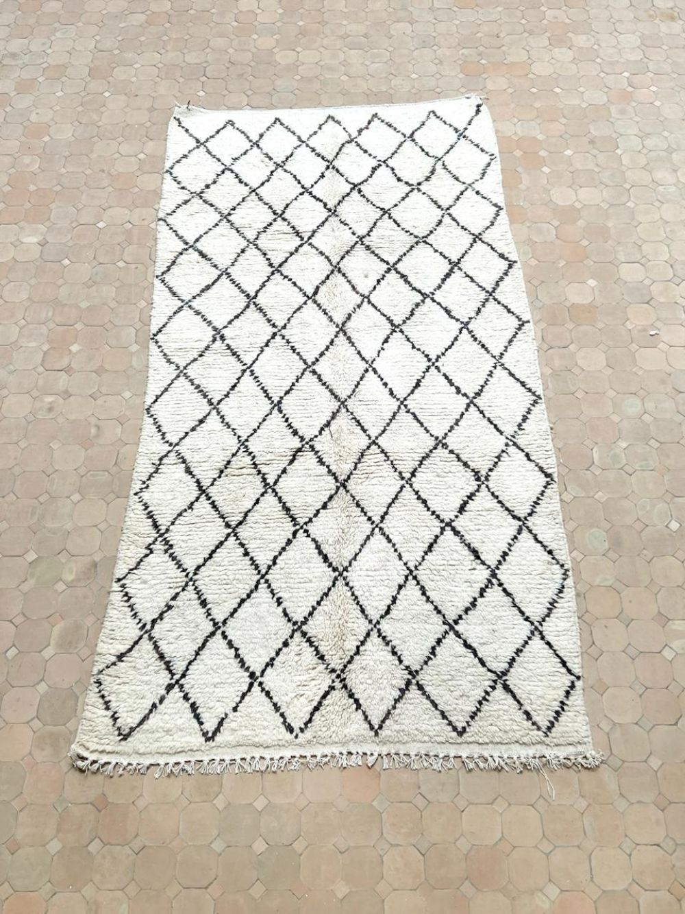 Moroccan Diamond Rug 260x130cm