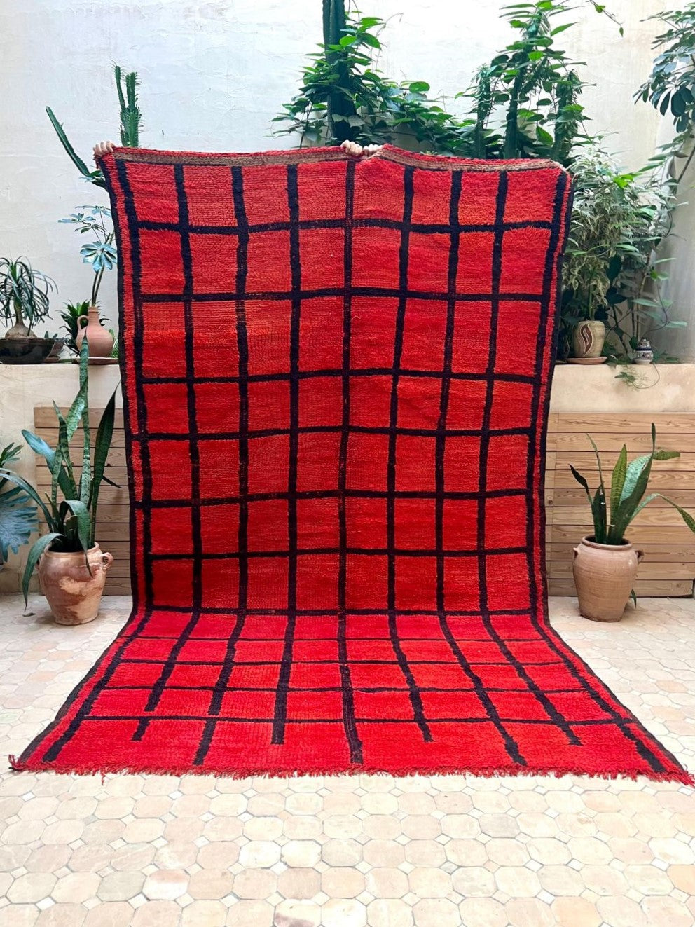 Moroccan Vintage Boujaad Rug 315x185cm