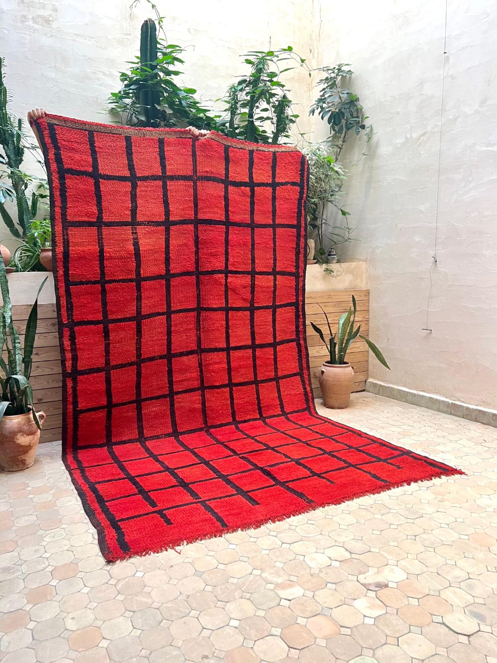 Marokkolainen vintage Boujaad matto 315x185cm