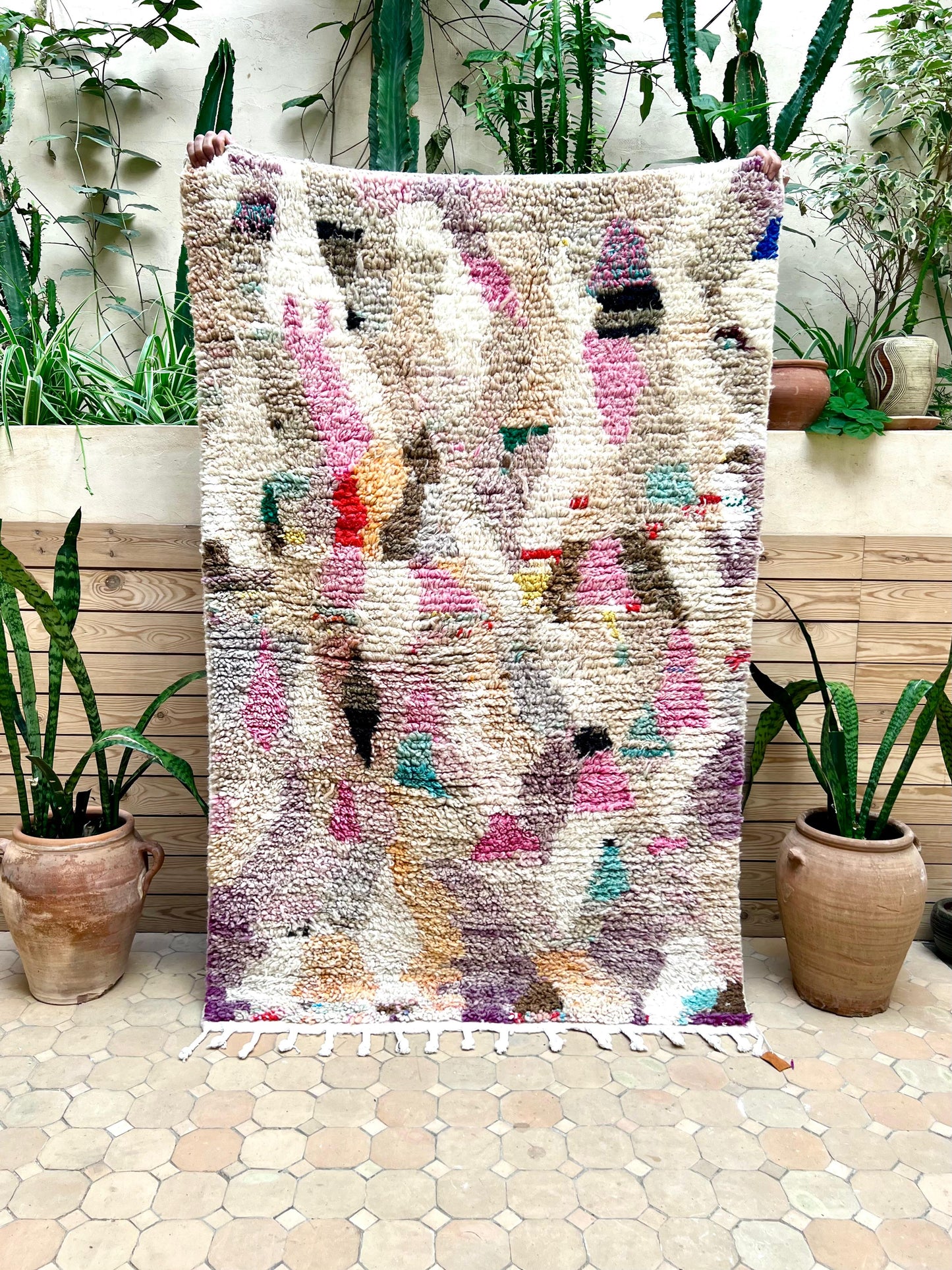 Marokkolainen Boujaad matto 160x105cm
