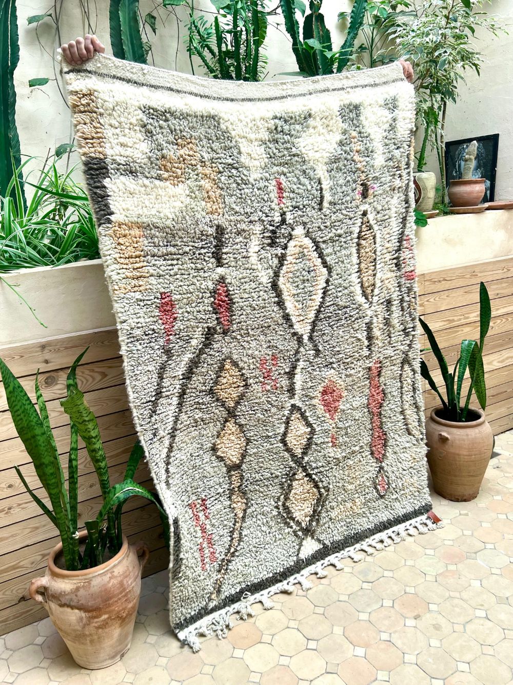 Marokkolainen Boujaad matto 160x115cm