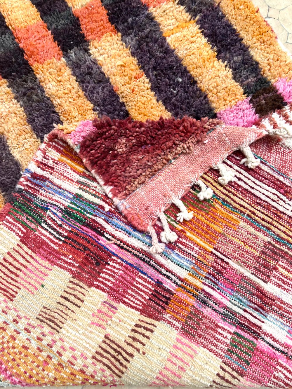 Marokkolainen Boujaad matto 190x130cm