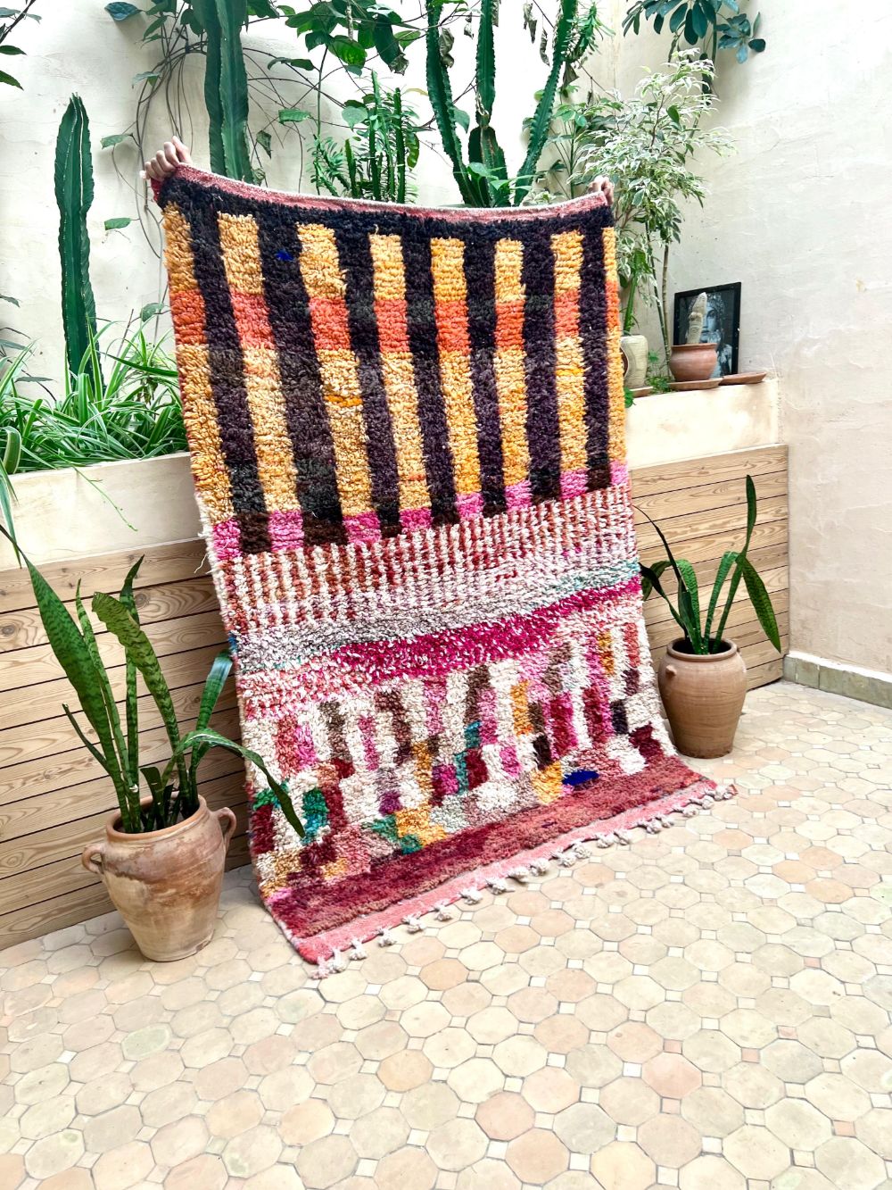 Marokkolainen Boujaad matto 190x130cm