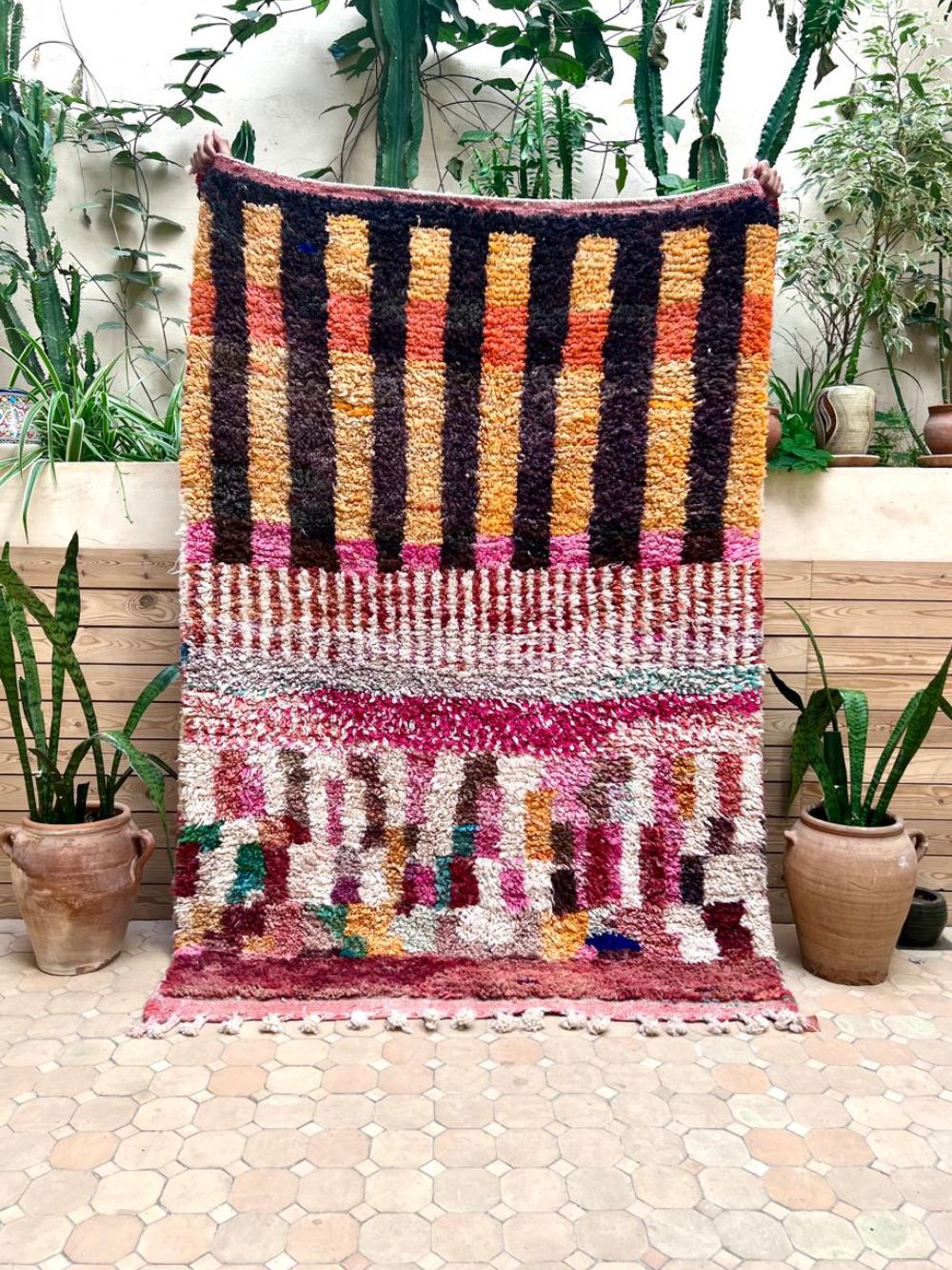 Marokkolainen Boujaad matto 190x130cm