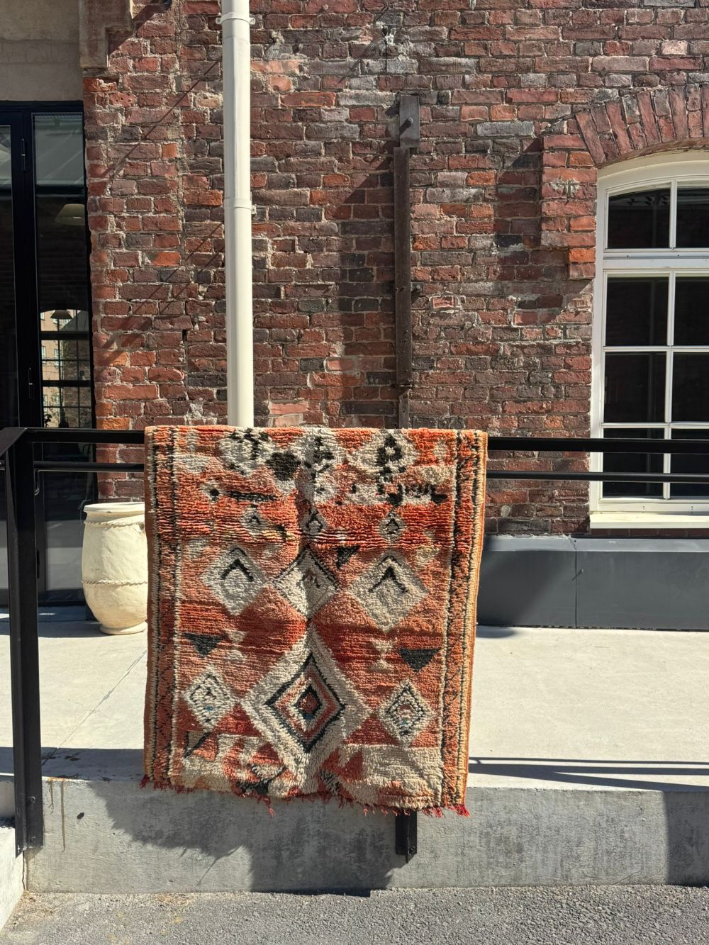 Marokkolainen vintage Boujaad matto 150x95cm