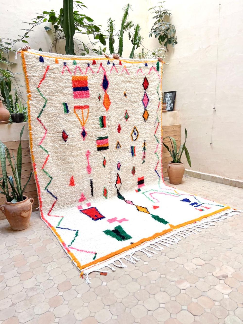 Marokkolainen Azilal-matto 300x190cm