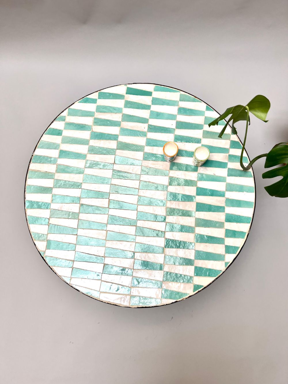 Zellige Round Coffee Table