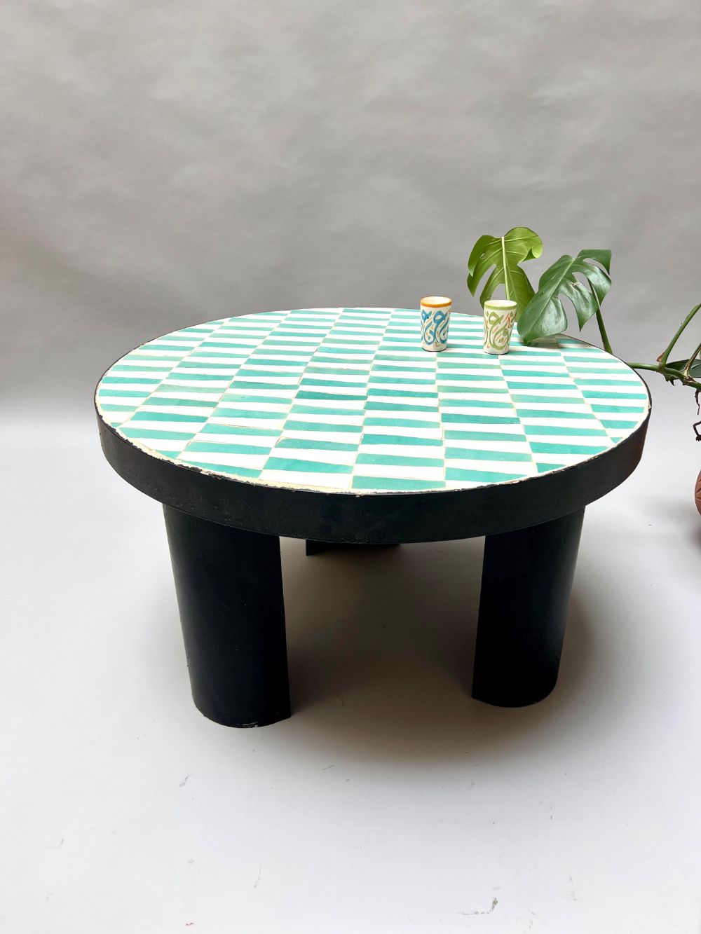Zellige Round Coffee Table