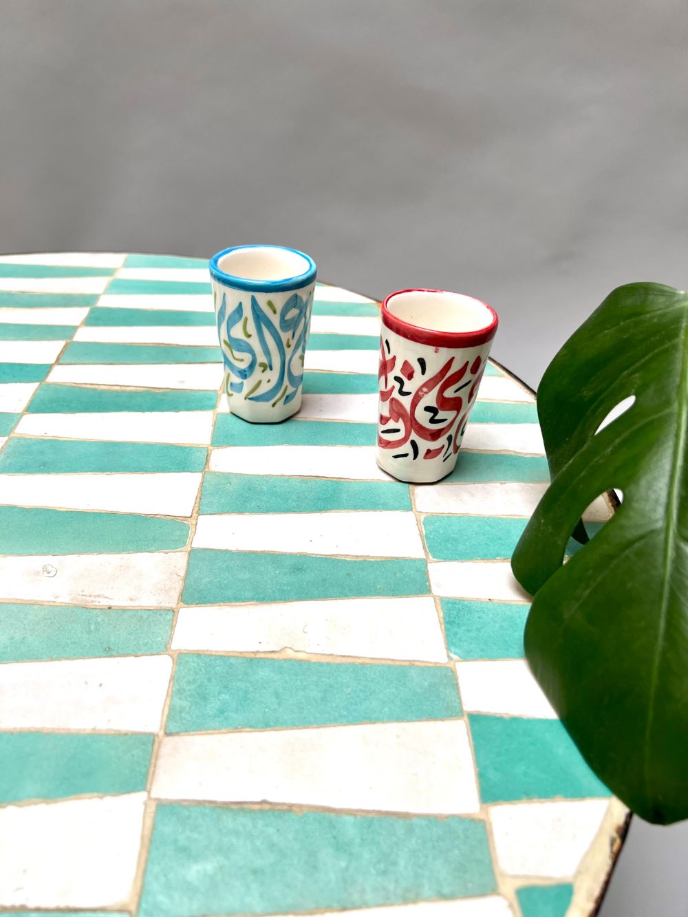 Zellige Round Coffee Table